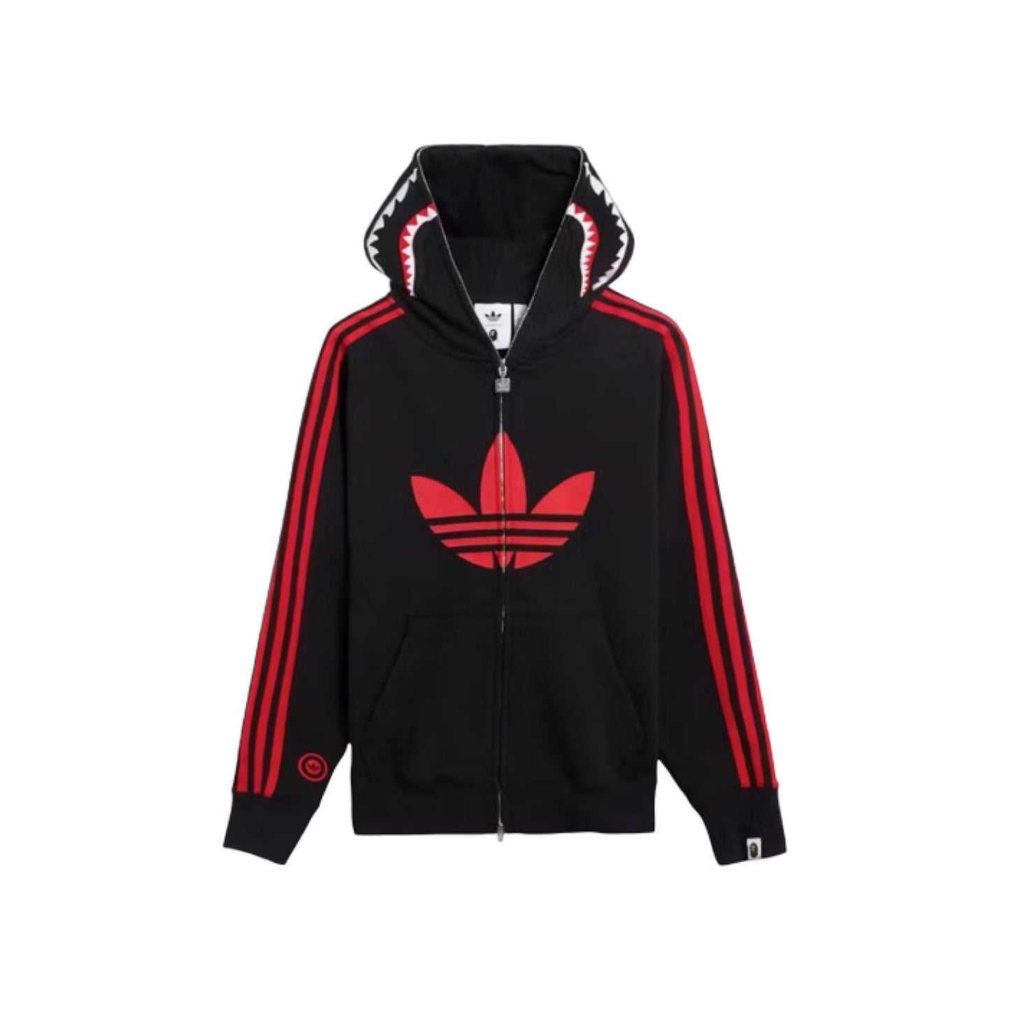 Bape x Adidas Shark Fleece Full Zip