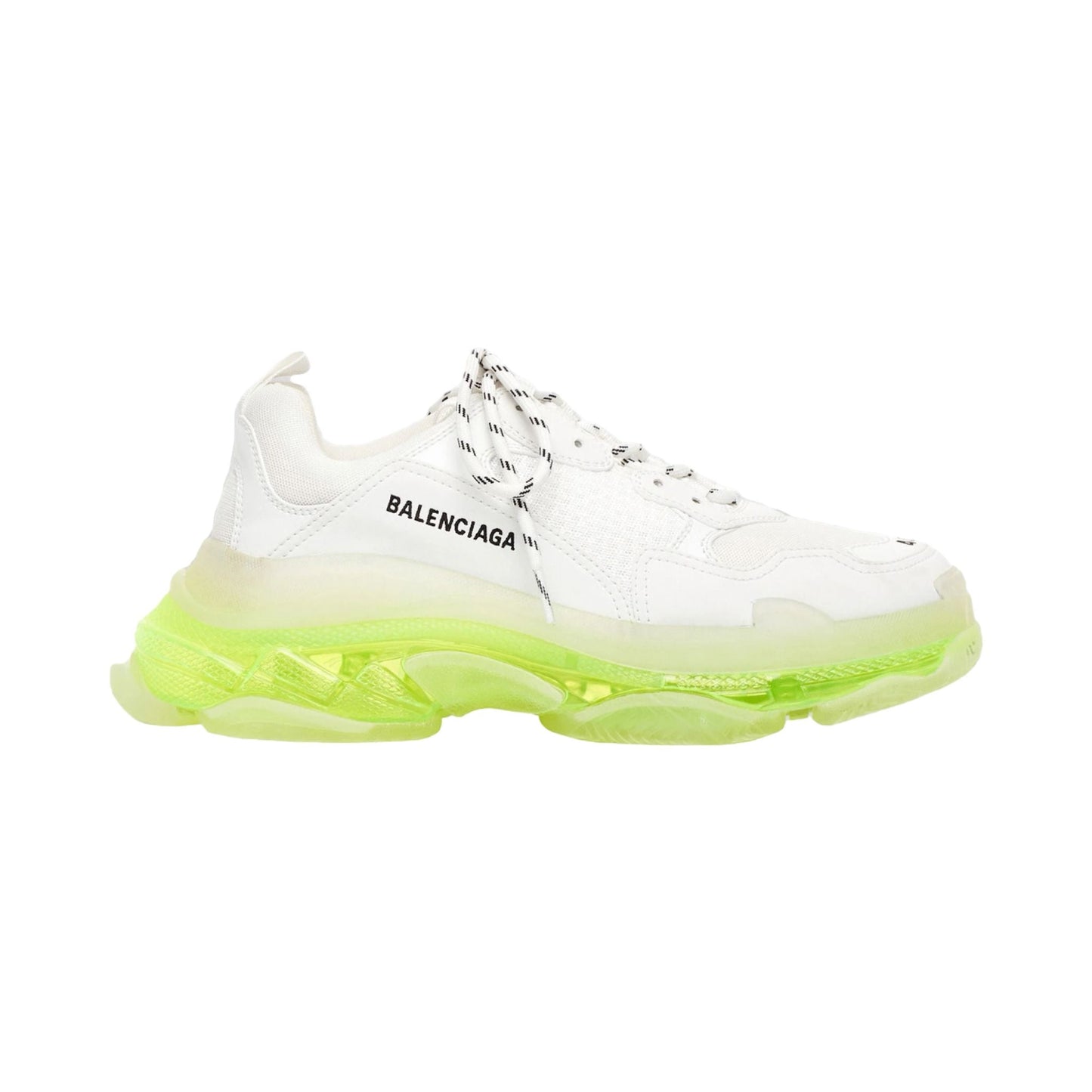 Balenciaga Triple S Clear Sole Fluo Yellow