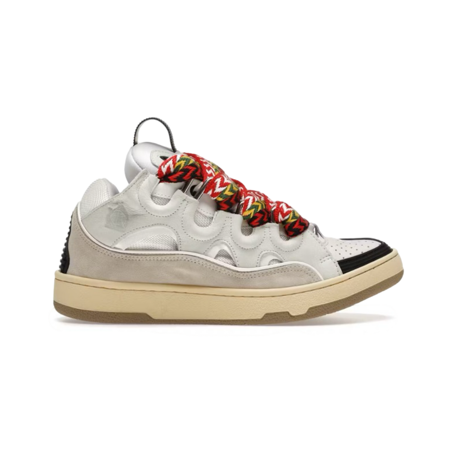 Lanvin Leather Curb White Ivory