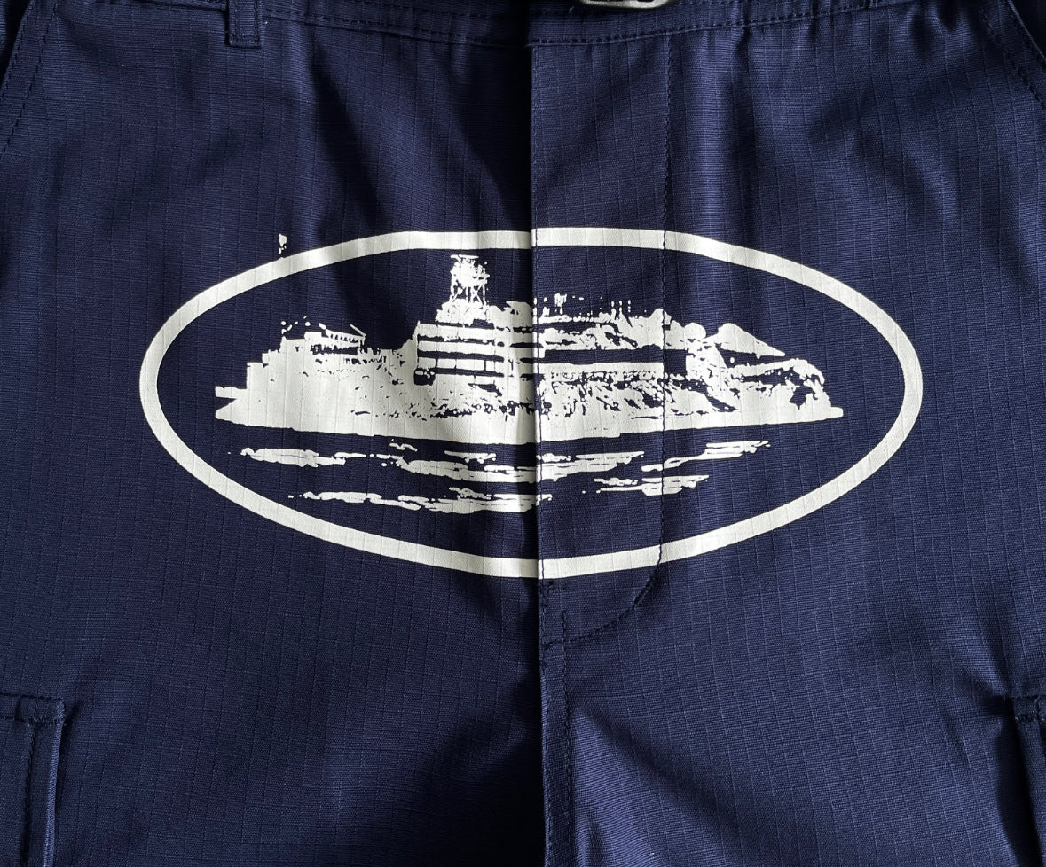 Corteiz Summer Cargo Blue Navy
