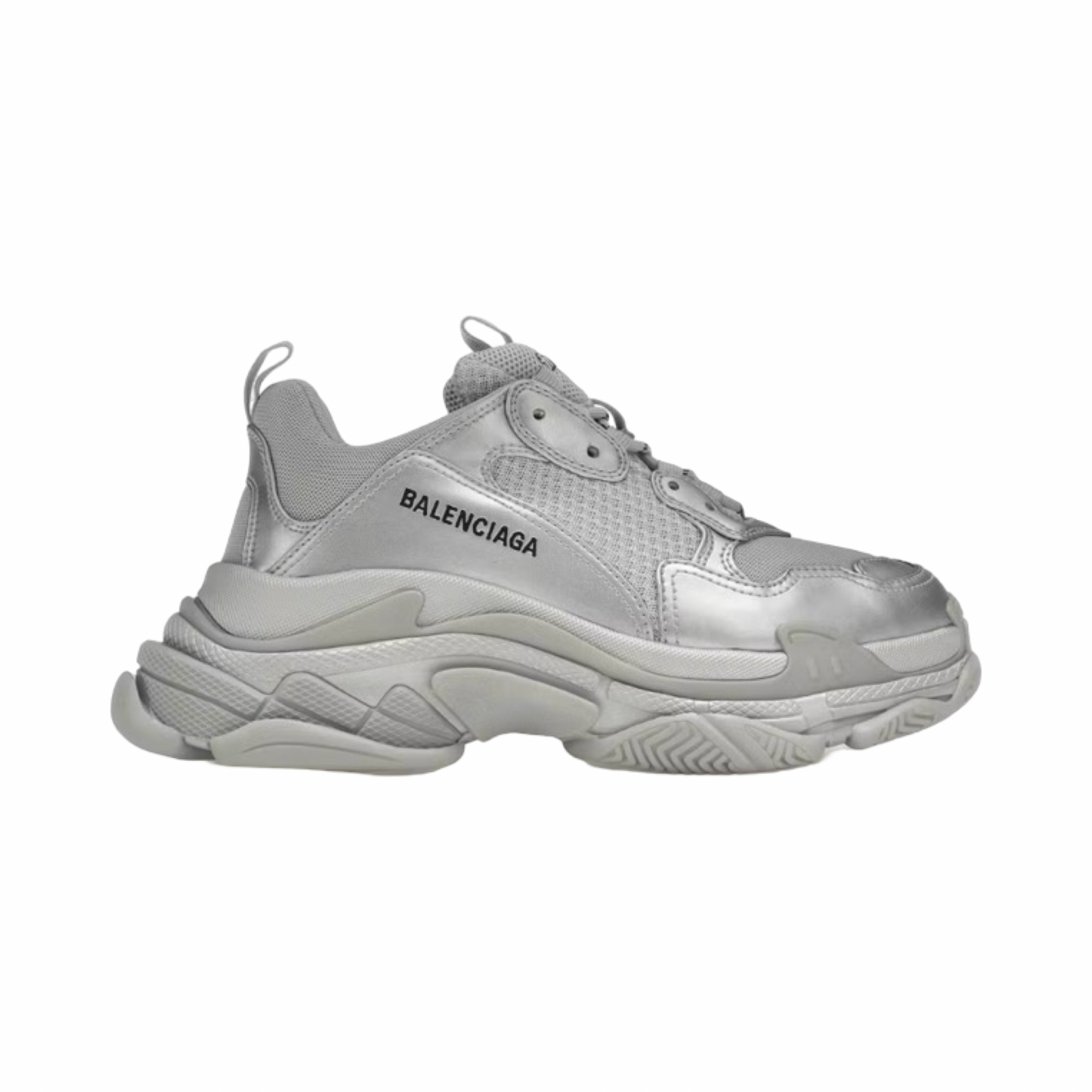 Balenciaga Triple S Metallic Grey