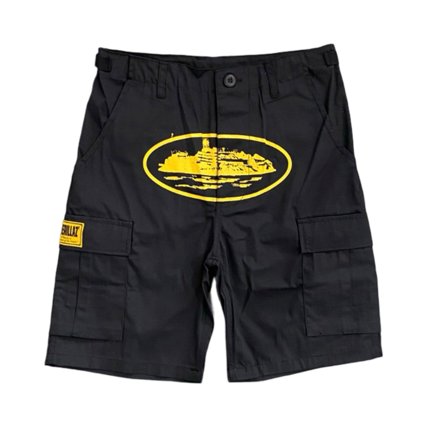 Corteiz Summer Cargo Black&Yellow