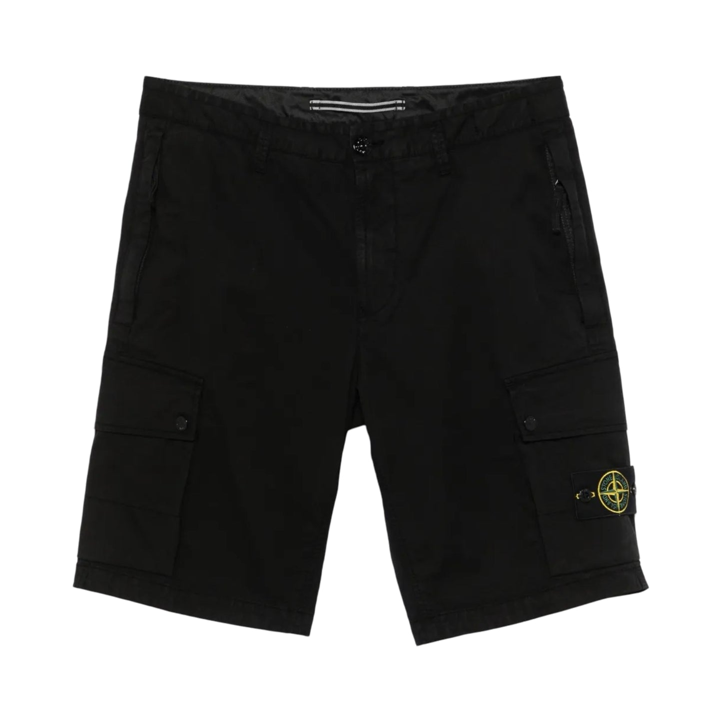 Stone Island Short Cargo Black