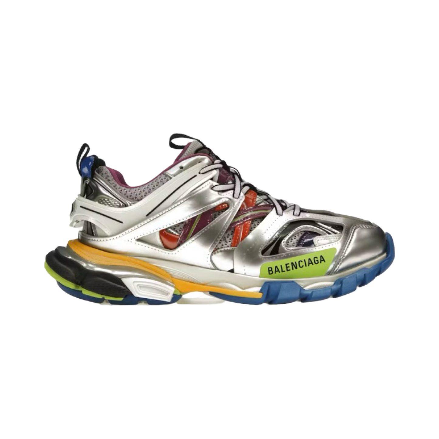 Balenciaga Track Silver Multicolor