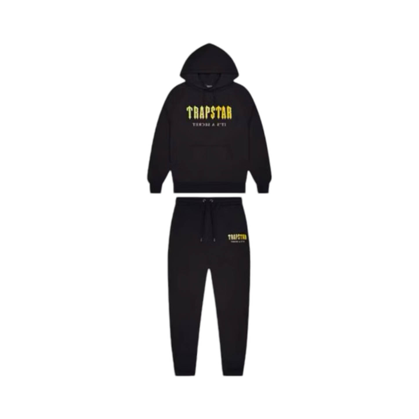 Trapstar Tracksuit Decoded Chenille Hooded II Yellow/Black