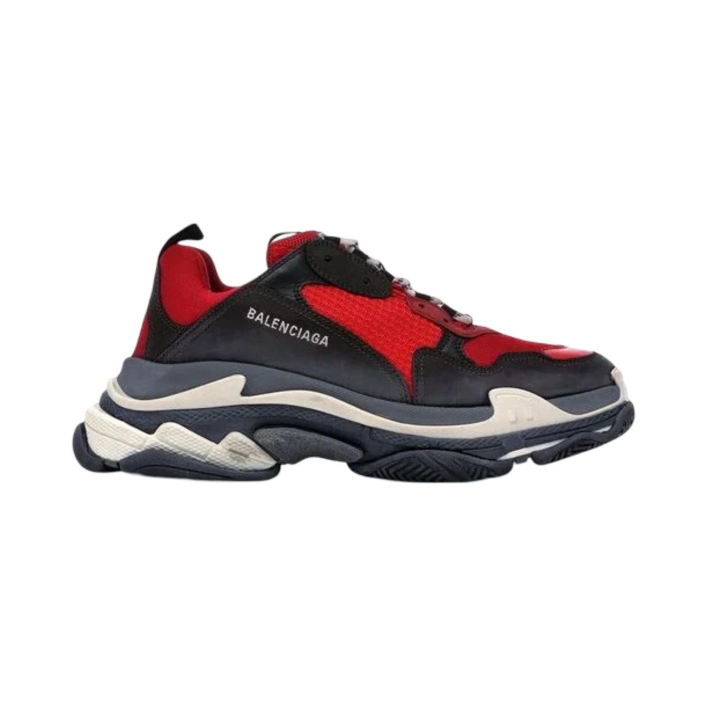 Balenciaga Triple S Red & Black
