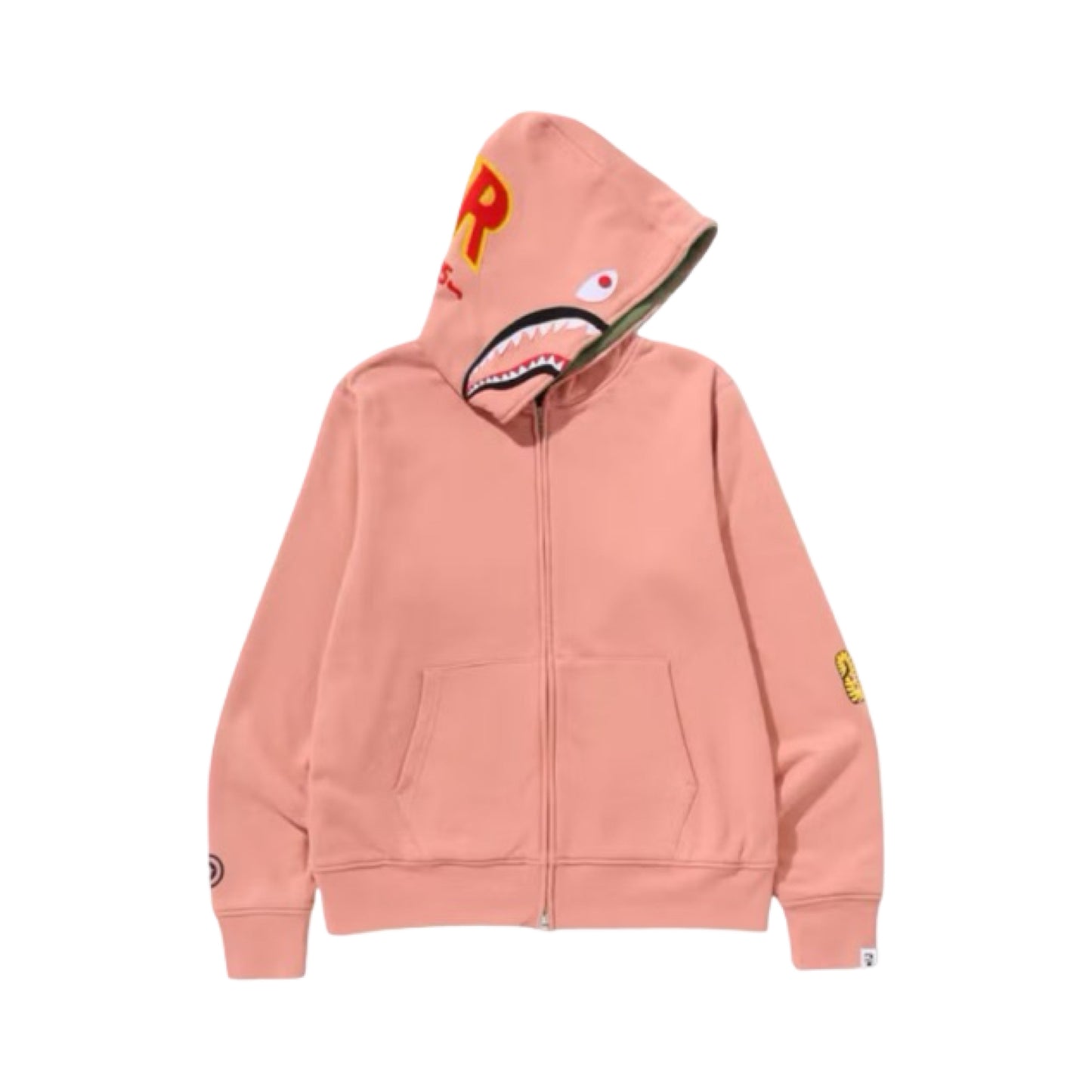 Bape Hoodie Salmon Pink