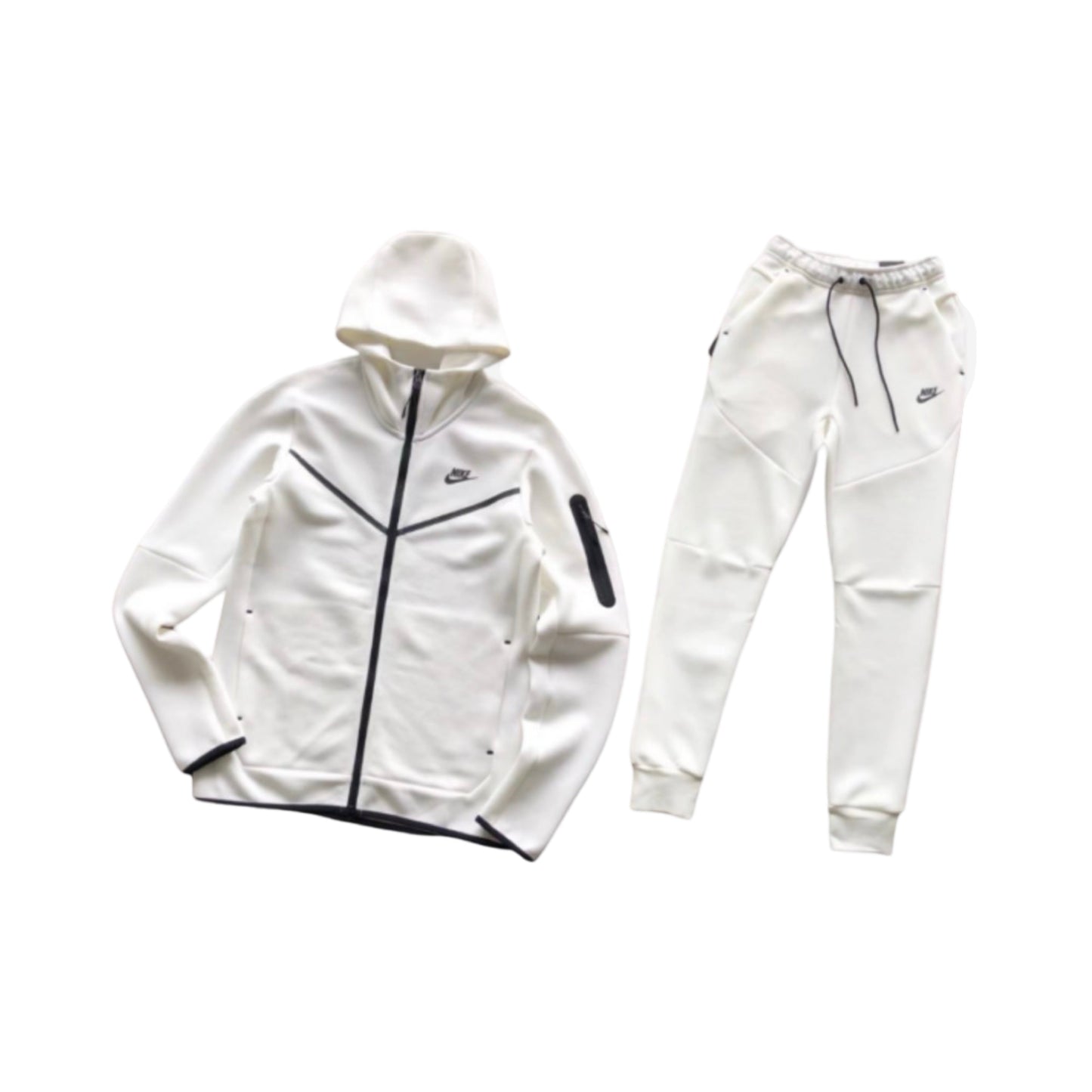 Nike Tech Tracksuit White