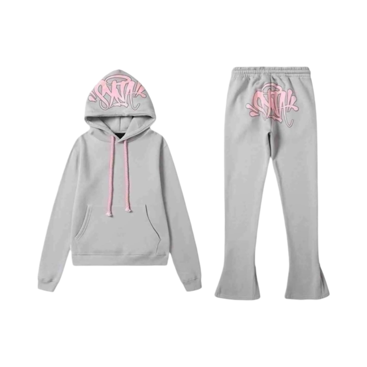 Syna World Tracksuit Grey&Pink