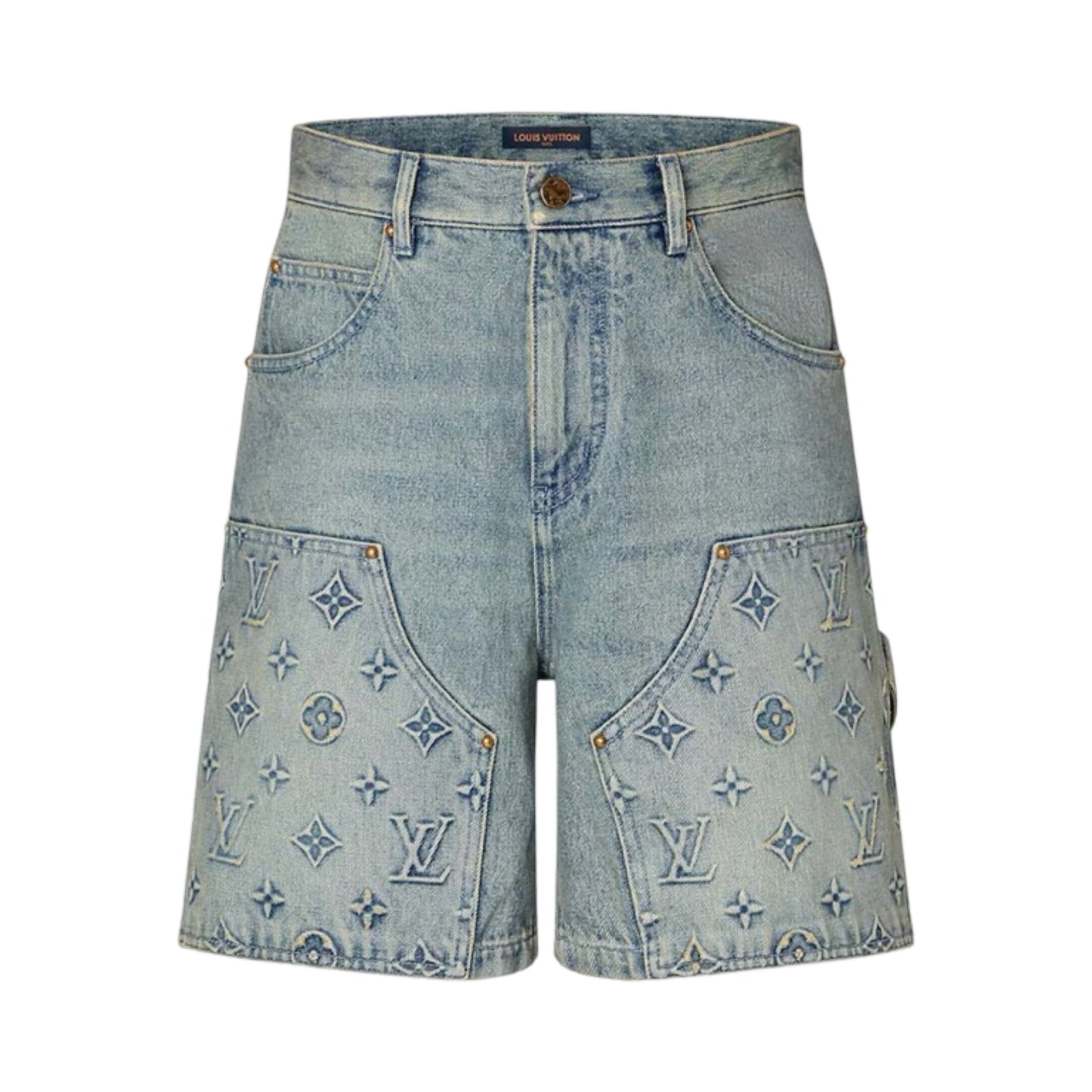LV Denim Shorts