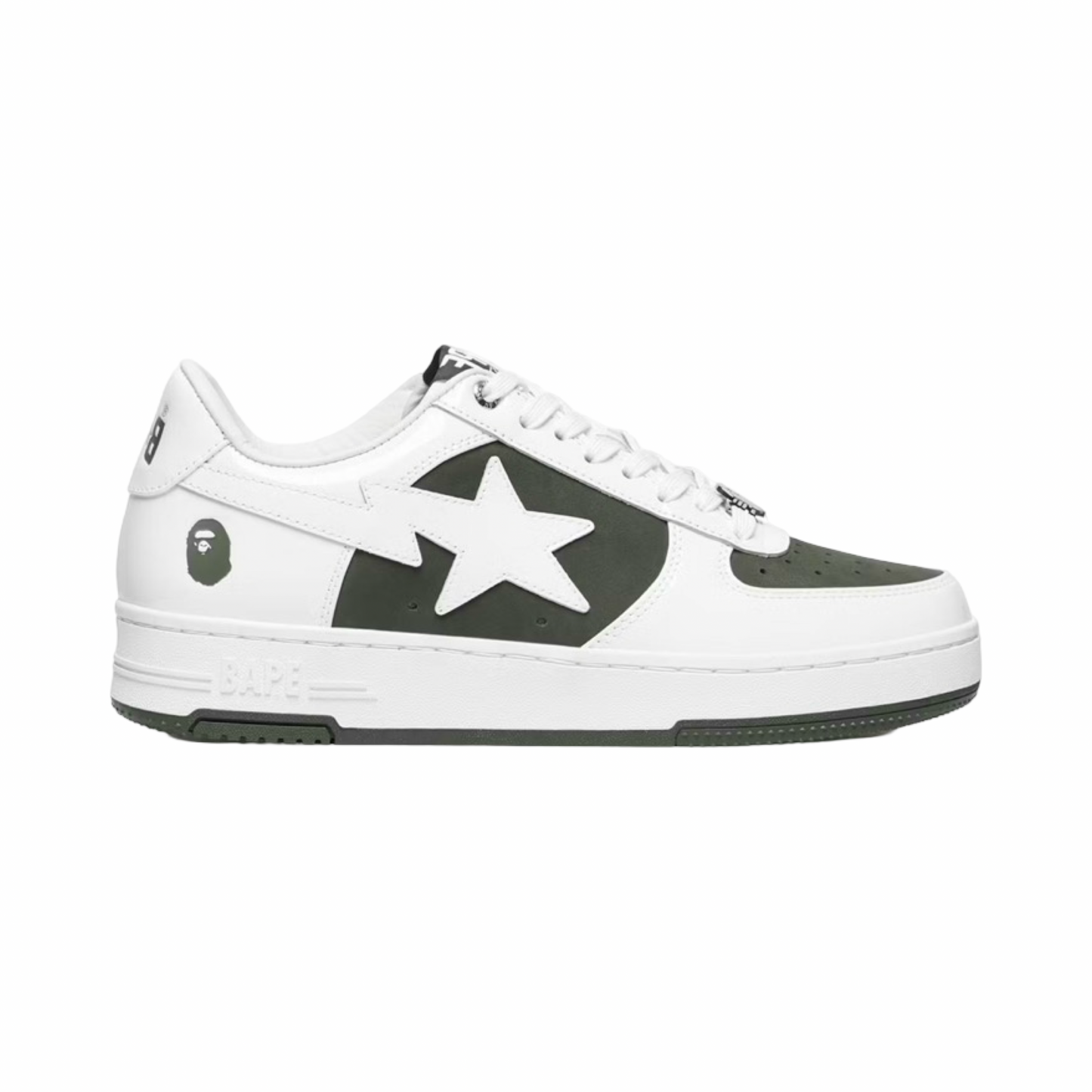 Bapesta Green & White
