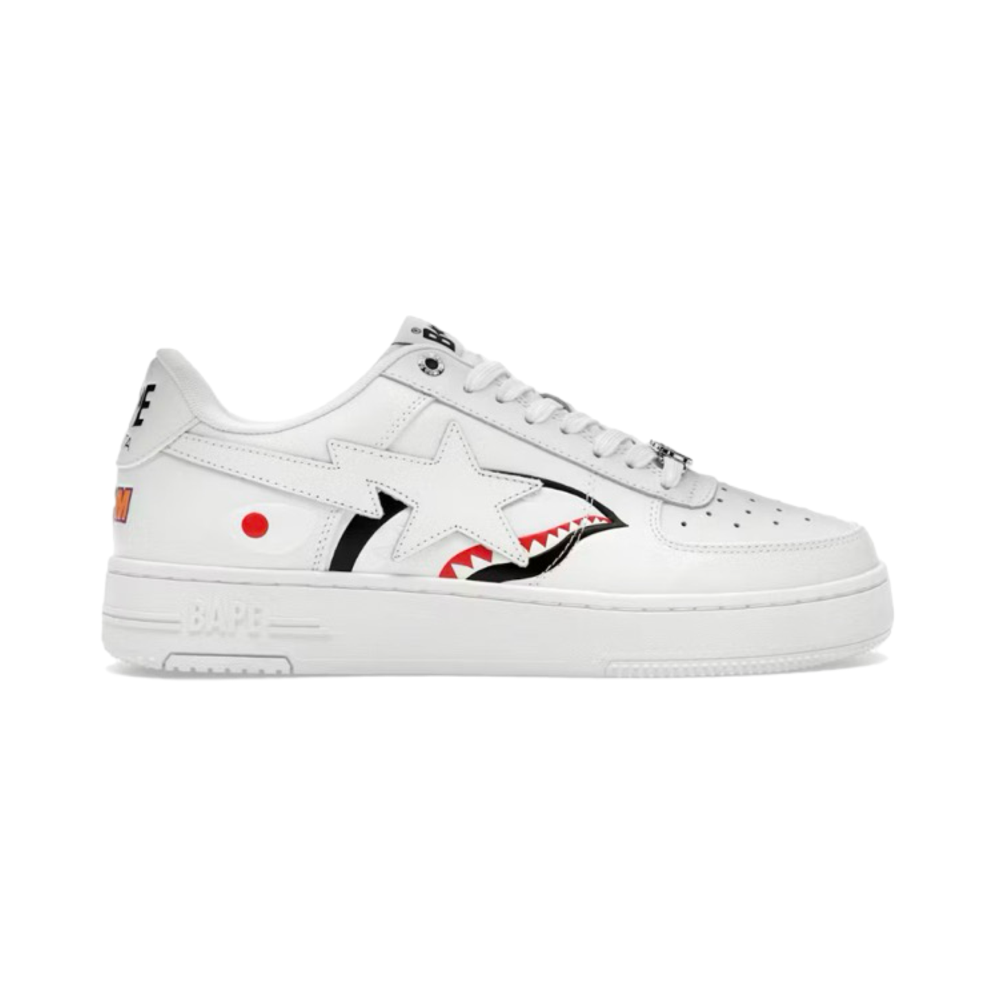 Bapesta Low Shark White