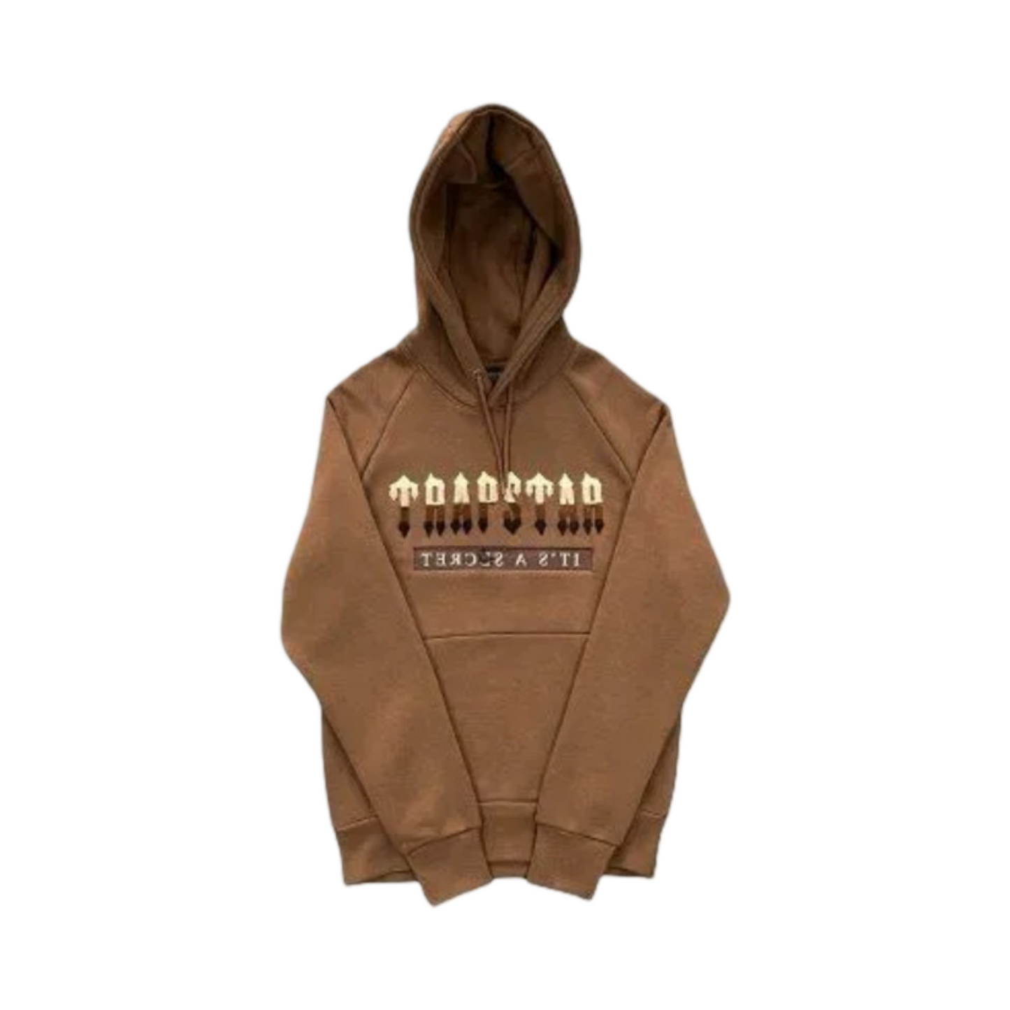 Trapstar Tracksuit Decoded 2.0 Chenille Hoodie Brown/Blue Tiffany