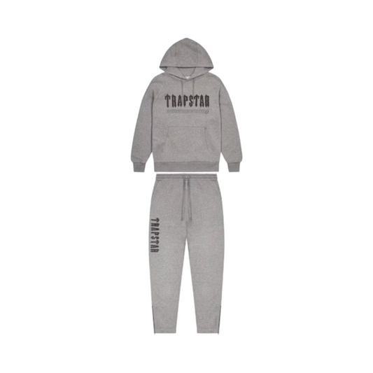Trapstar Tracksuit Decoded Chenille Hood II Grey