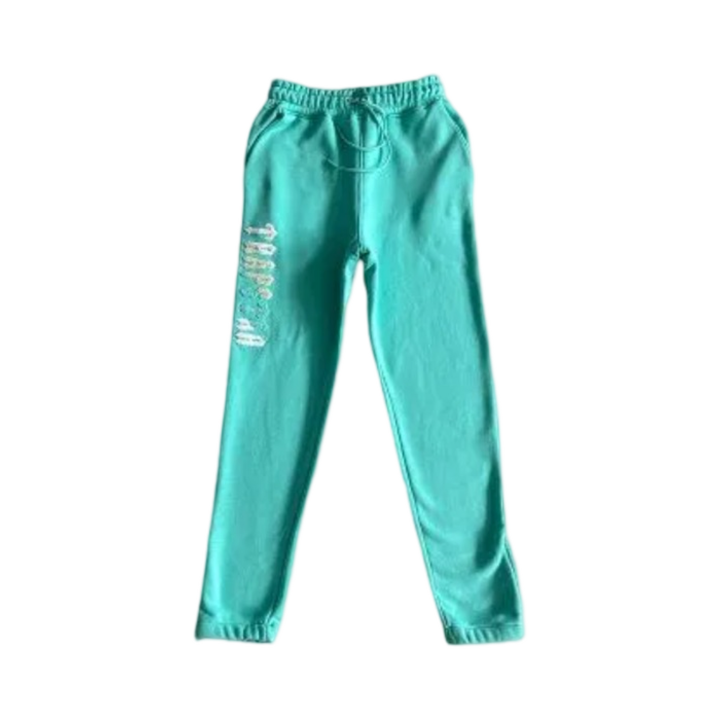 Trapstar Tracksuit Decoded 2.0 Chenille Hoodie Brown/Blue Tiffany