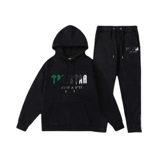 Trapstar Tracksuit Green&Black