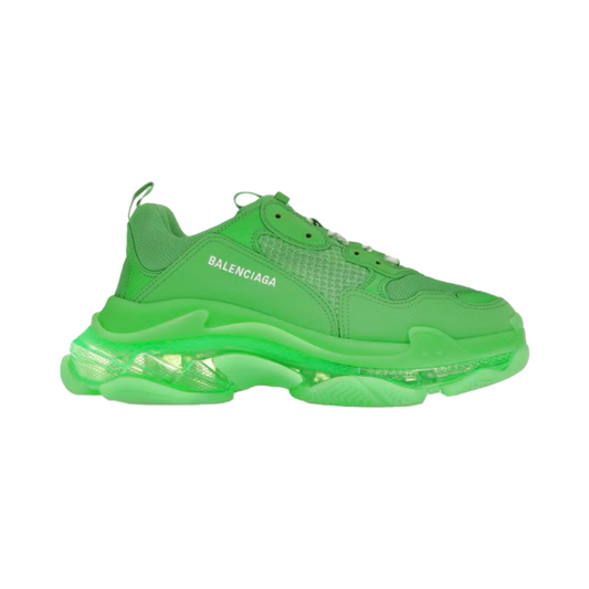 Balenciaga Triple S Clear Sole Green Glow