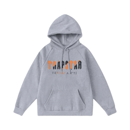 Trapstar Tracksuit Grey&Orange