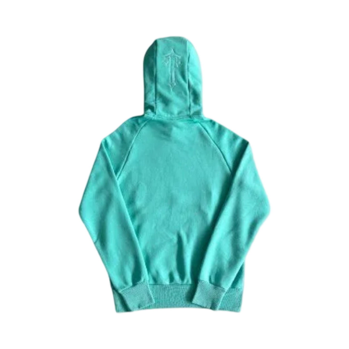 Trapstar Tracksuit Decoded 2.0 Chenille Hoodie Brown/Blue Tiffany
