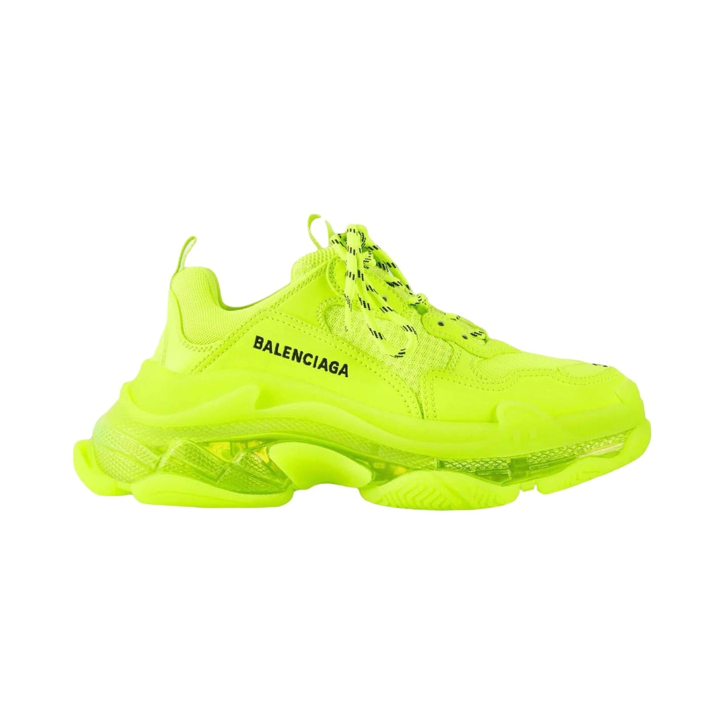 Balenciaga Triple S Clear Sole Fluo Yellow