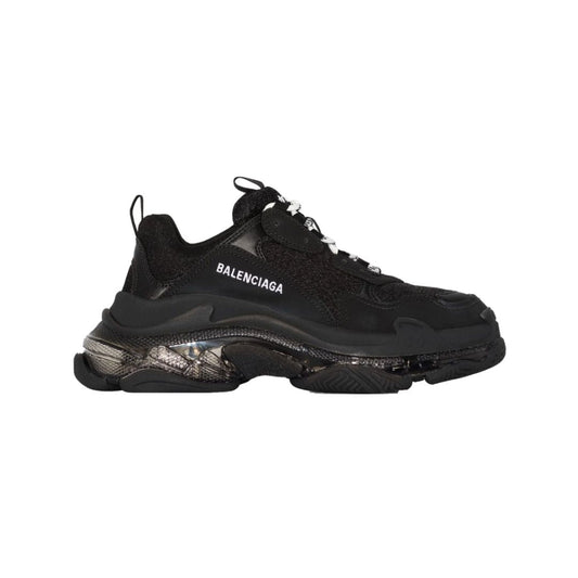 Balenciaga Triple S Clear Sole Total Black