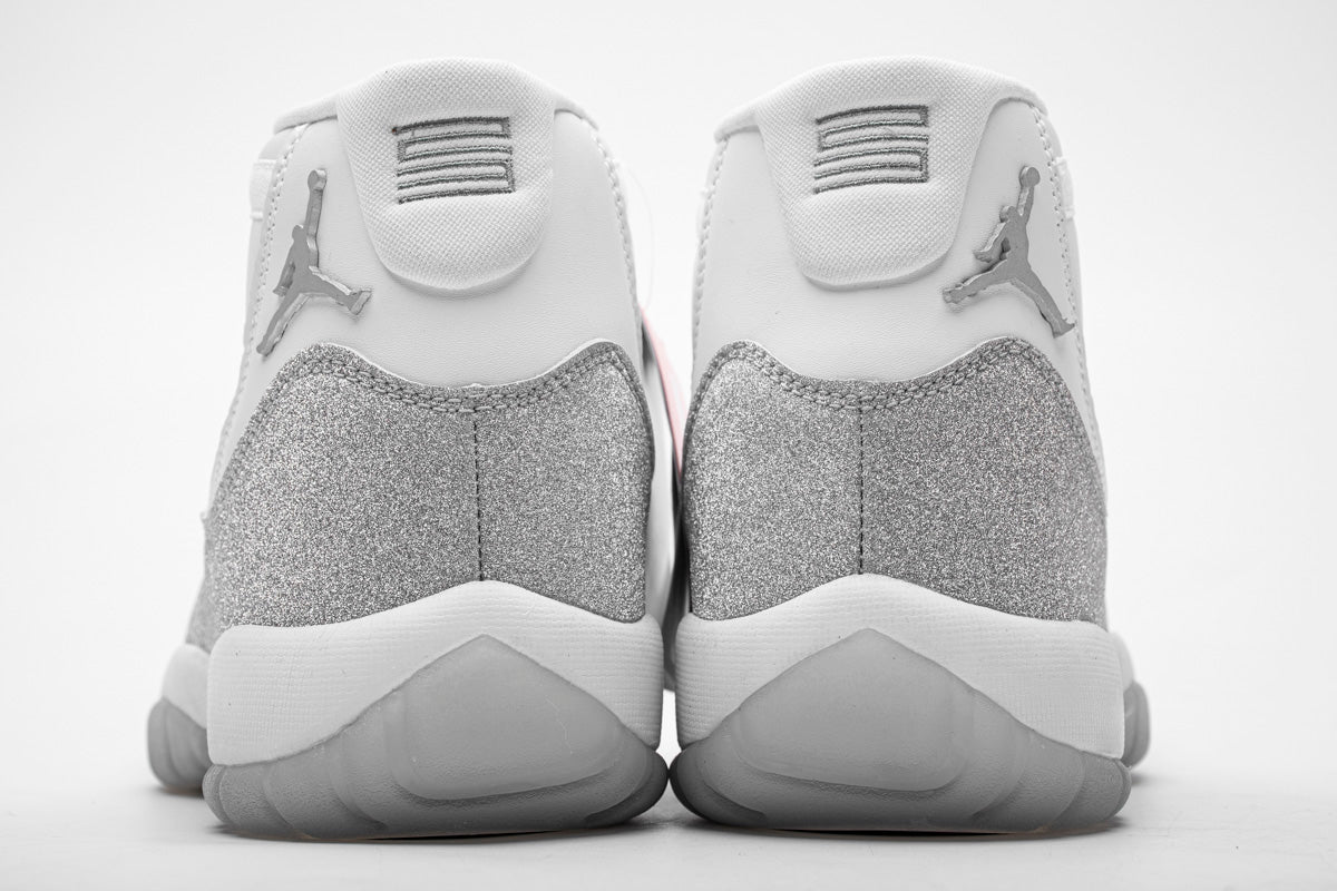 Air Jordan 11 retro White Metallic Silver