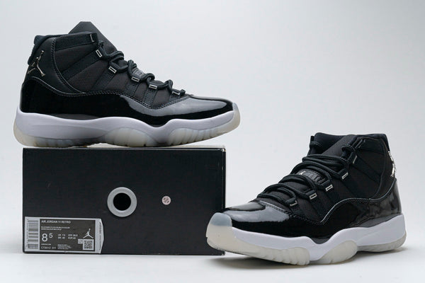 Air Jordan 11 25th Anniversary Black Silver