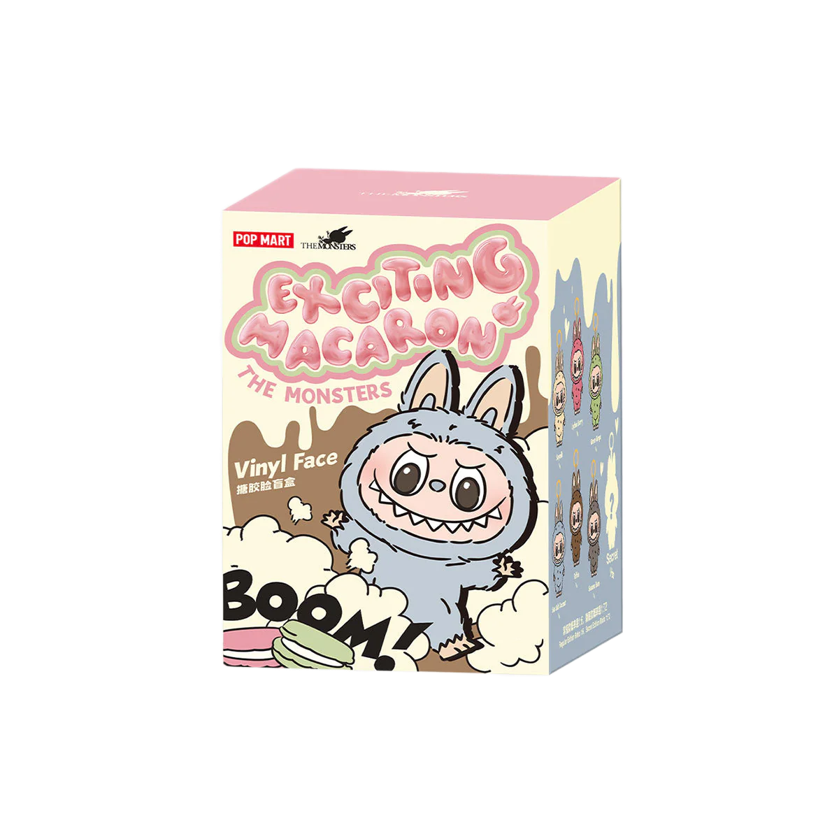 POP MART THE MONSTERS LABUBU TASTY MACARONS VINYL FACE MISTERY BOX / 1 CONFEZIONE