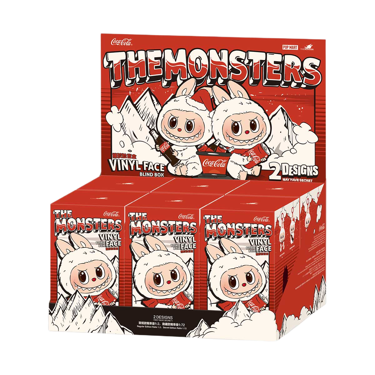 LABUBU MONSTERS SERIE COCA-COLA – 6 SCATOLE