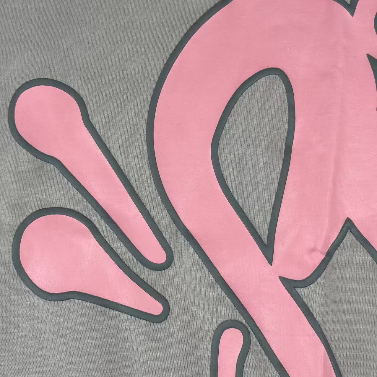 T-SHIRT CON LOGO SYNA WORLD – SET CORTO – GRIGIO/ROSA - Image 7