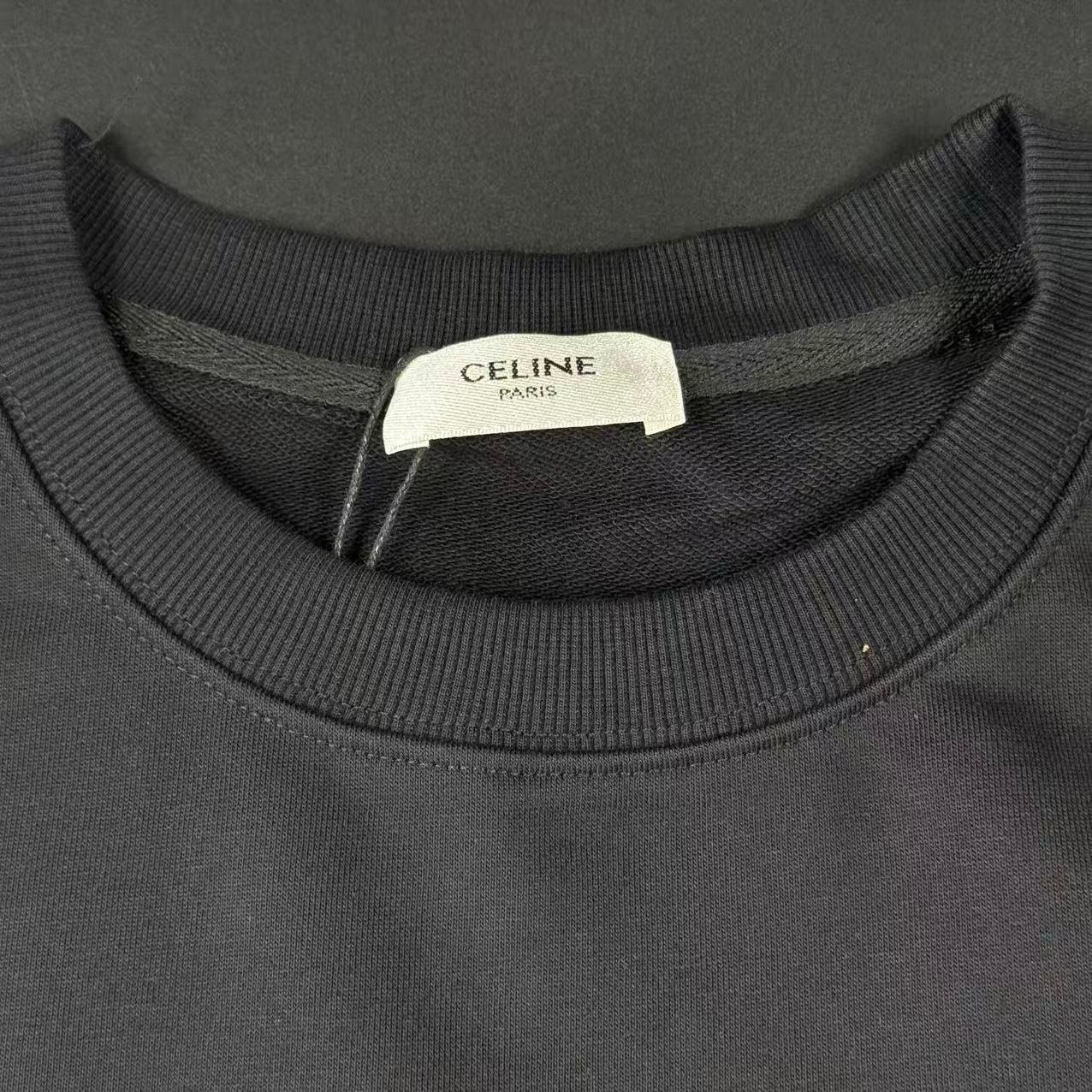 FELPA CON CAPPUCCIO CELINE - Image 7
