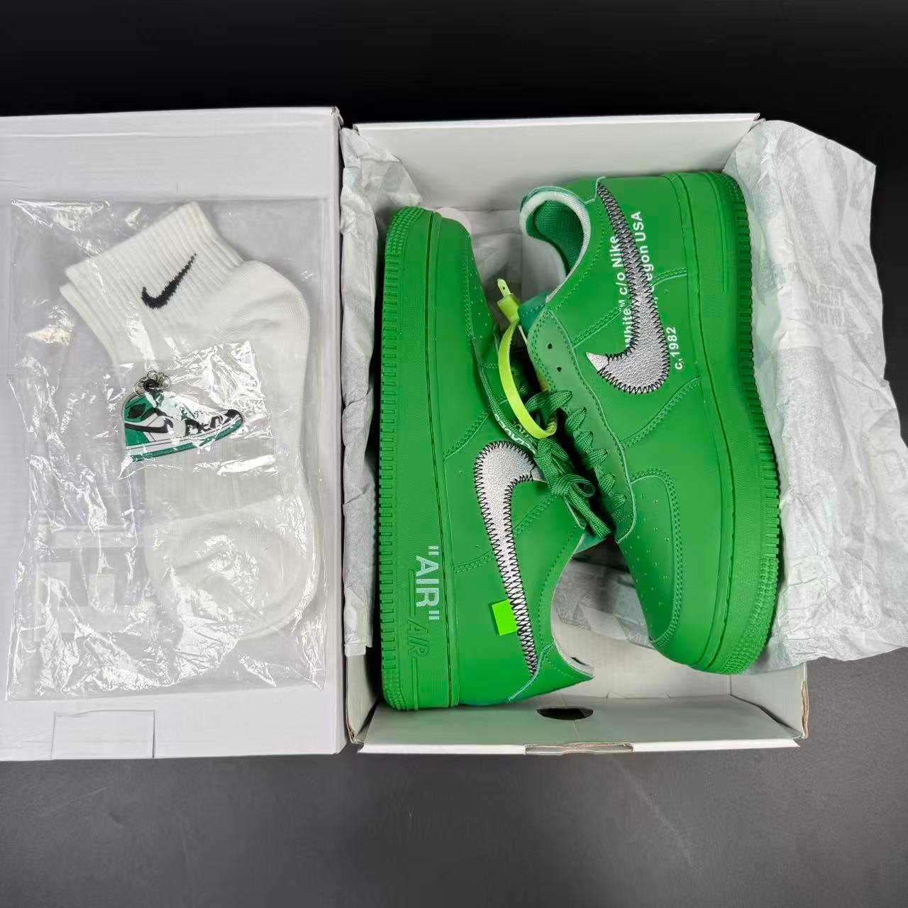 AF1 SPENTO-W. SCINTILLA VERDE CHIARO - Image 2