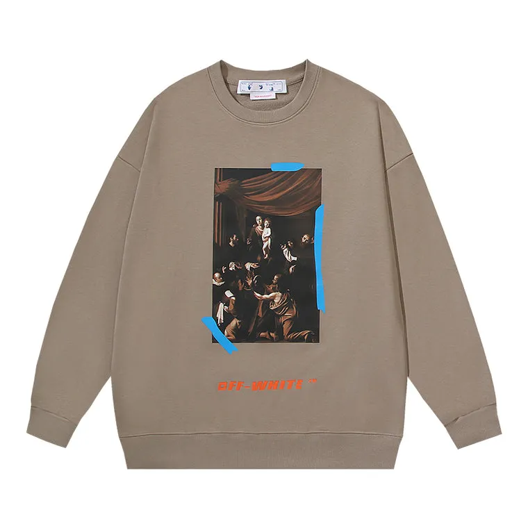 FELPA CON CAPPUCCIO – OFF-W.