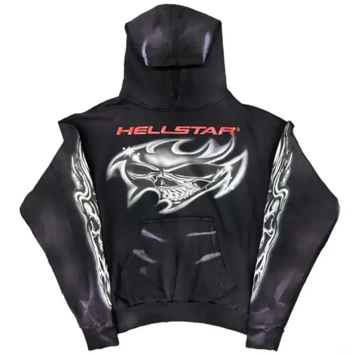 FELPA CON CAPPUCCIO HELLSTAR